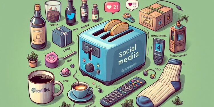 If Everyday Objects Had Social Media Accounts